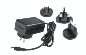 24W 12V2A 24V1A Interchangeable plug power adapter power supply with global certifications
