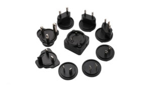 Level VI 5v1a 5v0.5a 5v1.2a  6W interchangeable plug power adapter power supply with UL/CUL GS CE SAA FCC CB KC PSE certificate Manufacturers